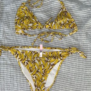 super cute vs banana bikini!! size L